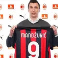 Zlatan Ibrahimovic tiene un nuevo socio en Milan: Mandzukic firmó hasta junio