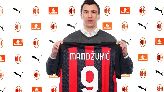 Zlatan Ibrahimovic tiene un nuevo socio en Milan: Mandzukic firmó hasta junio