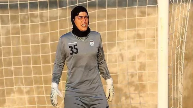 Zohreh Koudaei, futbolista de 32 años.