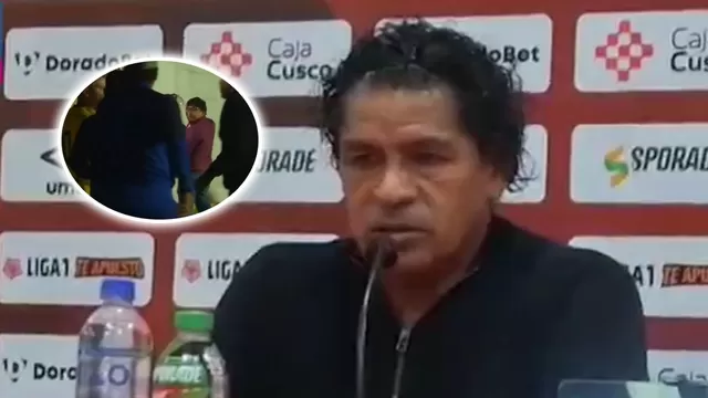 Santiago Acasiete dio detalles de la fuerte pelea que tuvo con Cristhian Tizón durante el partido en Cusco / AD