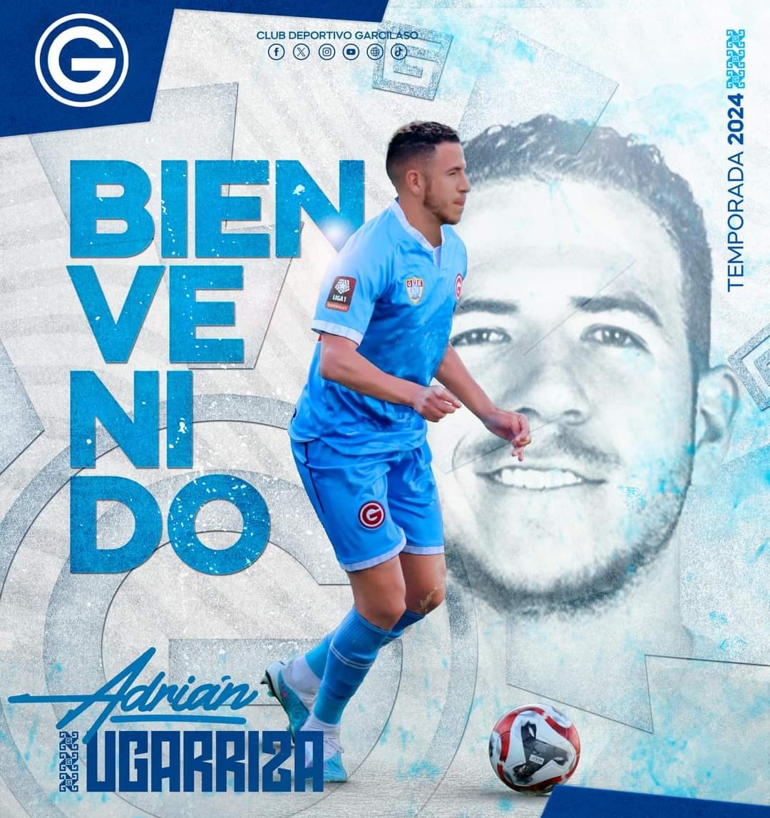 Adrián Ugarriza jugará en el Deportivo Garcilaso. | Fuente: @Dep_Garcilaso