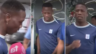 Luis Advíncula pasó por exámenes y dio sus primeras declaraciones con camiseta de Alianza Lima / AD