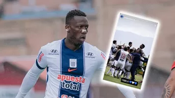 Advíncula y su emotiva publicación tras triunfo de Alianza Lima