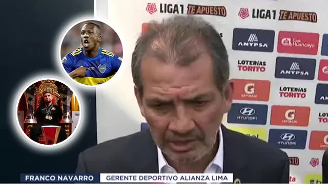 Franco  Navarro habló sobre la posibilidad de Luis Advíncula y Rodrigo Ureña en Alianza Lima / AD / Canal N