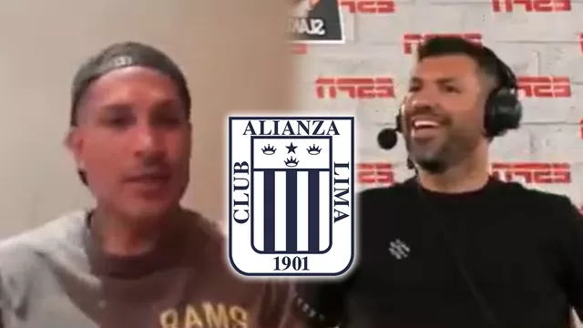 Kun Aguero respondió a la propuesta de Paolo Guerrero de venir a ver a Alianza Lima / AD / ESPN