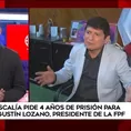 Agustín Lozano: Fiscalía pide cuatro años de prisión para el presidente de la FPF