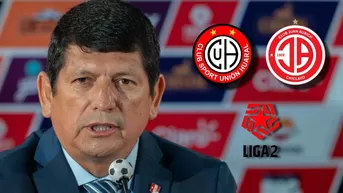 Agustín Lozano: ¿Qué dijo sobre la exclusión de Juan Aurich y Unión Huaral de Liga 2?