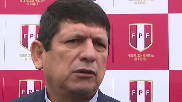 Agustín Lozano, presidente de la Federación Peruana de Fútbol. | Foto: AD.