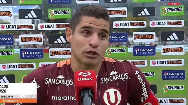 Aldo Corzo se refirió a las críticas que recibió por los hinchas de Universitario / Captura / L1 MAX