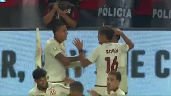 Alex Valera anotó el 1-0 de Universitario vs ADT en el Monumental