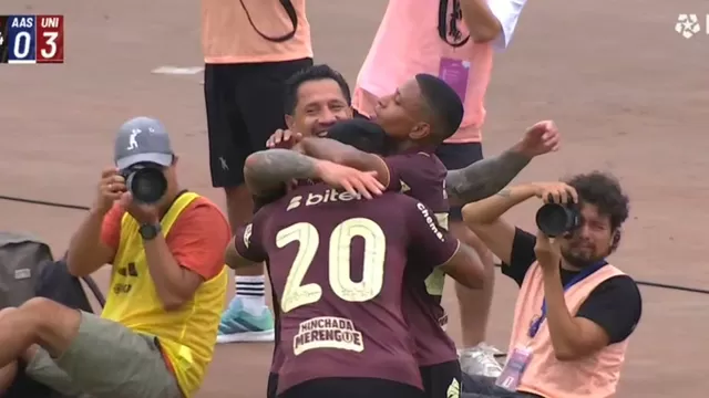 Alex Valera convirtió un tremendo golazo para el 3-0 de Universitario vs Alianza Atlético por Liga 1 / Fuente: L1 MAX
