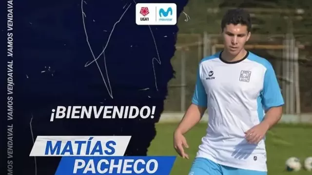 Matías Pacheco, mediocampista peruano de 19 años. | Video: Instagram