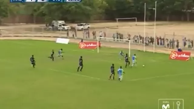 Alianza Atlético: Robinson Aponzá intentó imitar el gol de taco de Revoredo