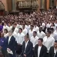 Alianza Lima acudió a Las Nazarenas para recargar su Fe en el Señor de los Milagros Alianza Lima acudió a Las Nazarenas para recargar su Fe en el Señor de los Milagros
