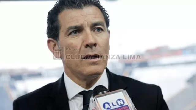 Gustavo Zevallos, gerente deportivo de Alianza Lima.