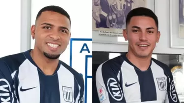 Alexi Gómez y Jean Deza llegaron como refuerzos a Alianza Lima a inicios de 2020. | Fotos: El Bocón