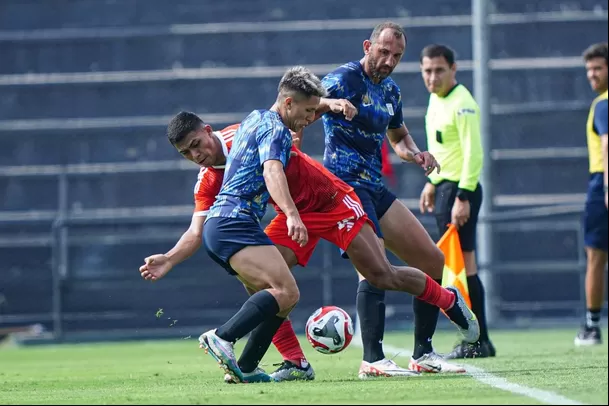 Alianza Lima perdió ante la selección peruana Sub-23. | Fuente: @SeleccionPeru