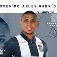 Alianza Lima anunció el fichaje del delantero Arley Rodríguez