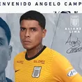 Alianza Lima anunció el fichaje del portero Angelo Campos 