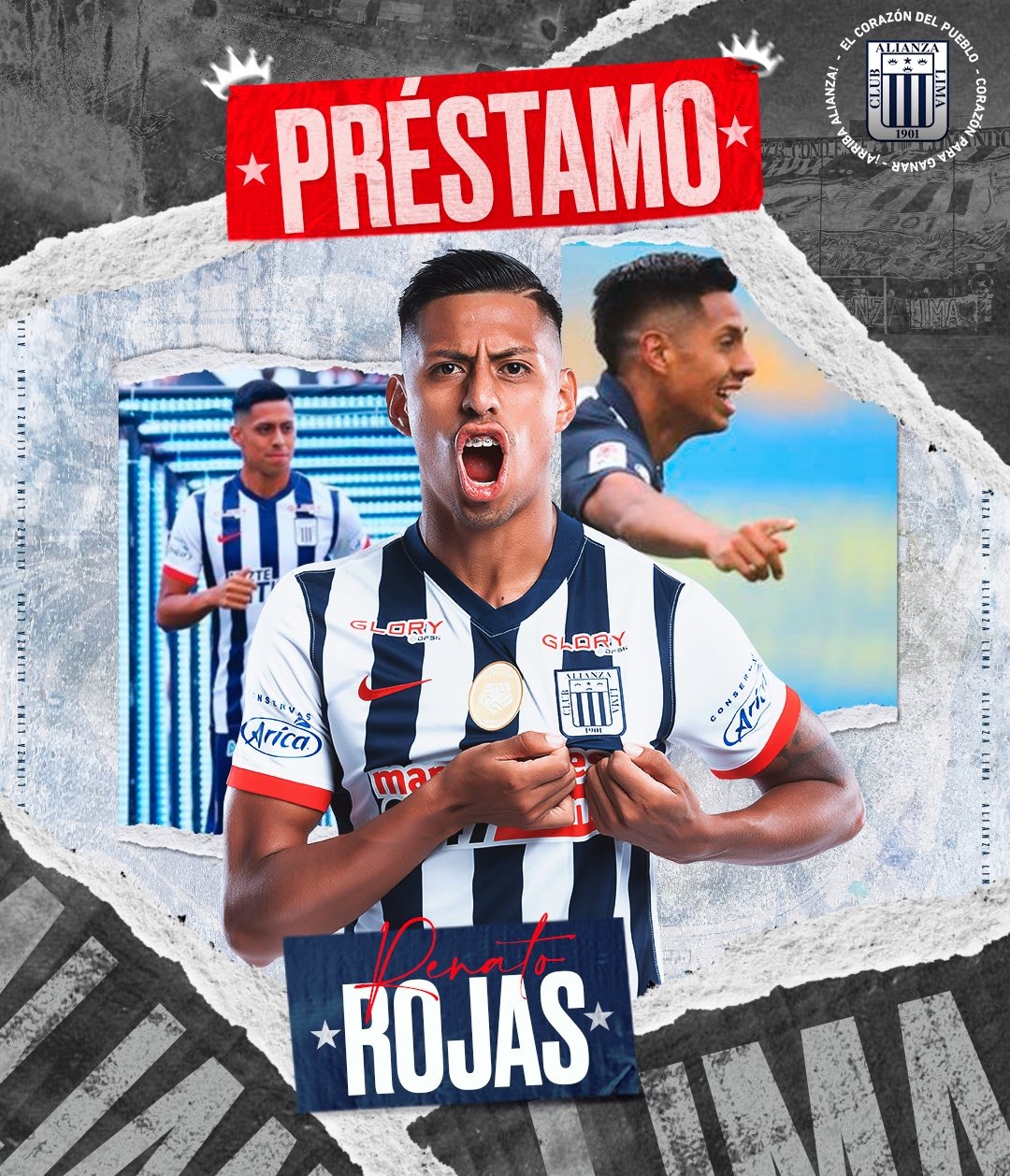 Alianza Lima anunció el préstamo de 'Tato' Rojas al Atlético Grau | America  deportes