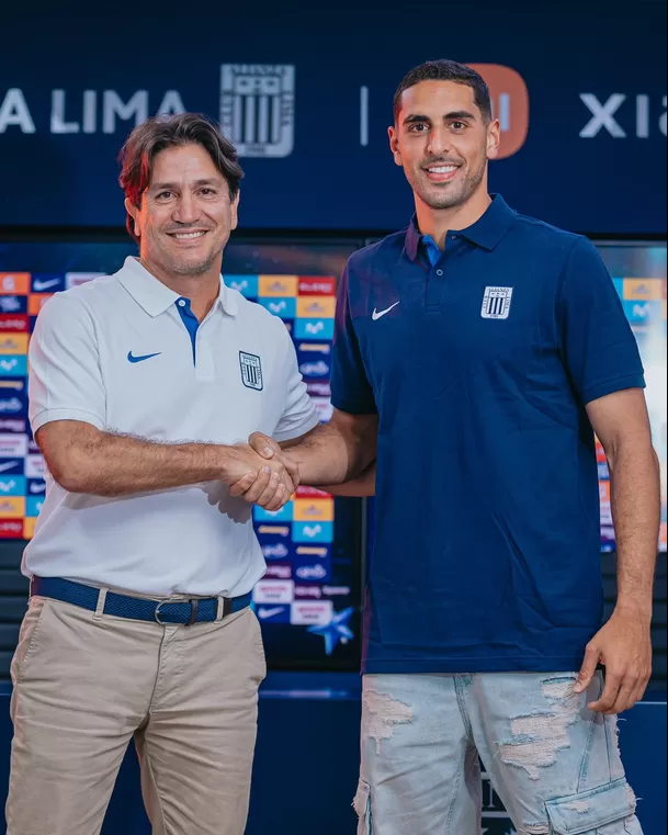 Pablo Sabbag jugará todo el 2024 en Alianza Lima. | Foto: Alianza Lima.