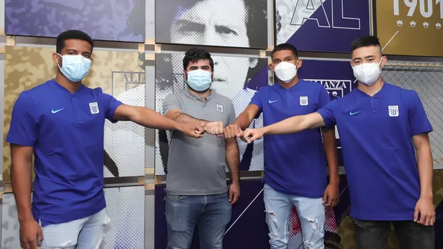 Alianza Lima: Aranda, Mesías y Matzuda firmaron su primer contrato profesional