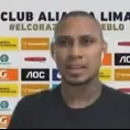 Alianza Lima: Arley Rodríguez emocionado de compartir vestuario con Farfán