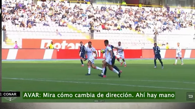 La CONAR hizo públicos los audios del VAR en el gol que anularon a Hernán Barcos en el Alianza Lima vs Grau. | Video: AD