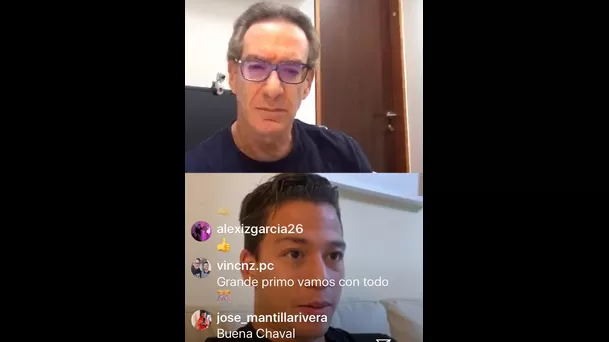 Benavente habló con Eddie Fleischman por Instagram.