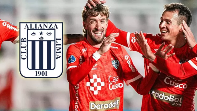 Alianza Lima buscaría fichar a Gaspar Gentile de Cienciano para el Clausura y reforzar su delantera. | Composición AD