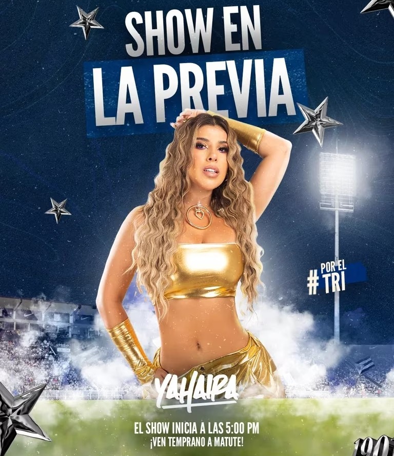 Así anunció Alianza Lima el el show de Yahaira Plasencia. | Fuente: @AlianzaLimaFF