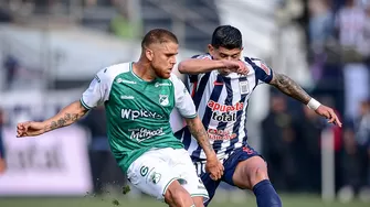 Alianza Lima perdió 0-2 ante Deportivo Cali en un amistoso internacional y previo al inicio del Torneo Clausura / Foto: Movistar Deportes - Diego Cabrera