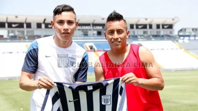 Jean Deza y Christian Cueva jugaron juntos en Alianza Lima | Foto: Alianza Lima.