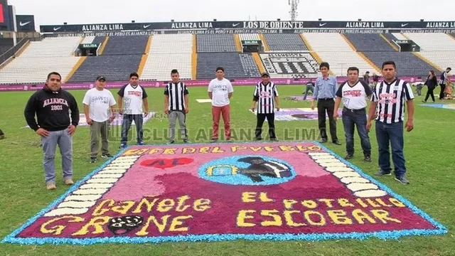 Alianza Lima: Comando Sur ganó concurso de alfombras por el Señor de los Milagros-foto-2
