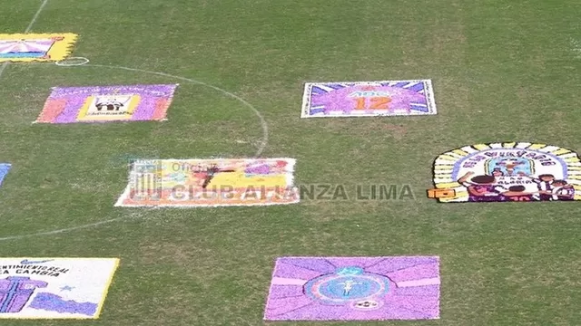 Alianza Lima: Comando Sur ganó concurso de alfombras por el Señor de los Milagros-foto-6