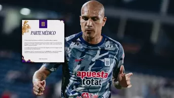Alianza Lima confirmó qué tipo de lesión tiene Paolo Guerrero