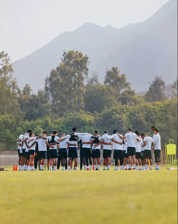 Alianza Lima continúa con su pretemporada en Cieneguilla. | Foto: @ClubALoficial