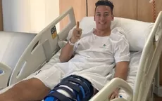 Cristian Benavente fue operado con éxito de la rodilla izquierda en España - Noticias de mauricio-echazu
