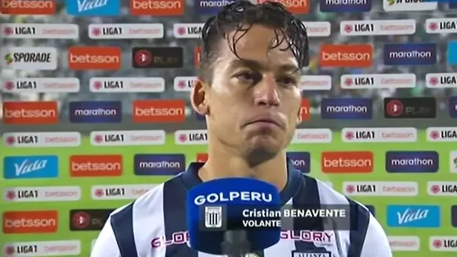 Alianza Lima: Benavente confesó que hace un mes y medio tiene molestias en el tendón de Aquiles