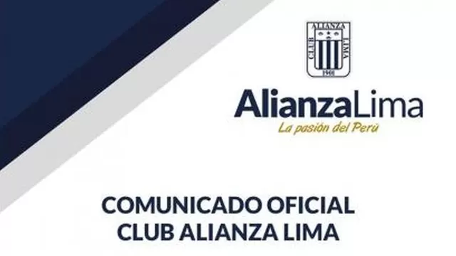 Alianza Lima dio a conocer las disposiciones de las autoridades para la final