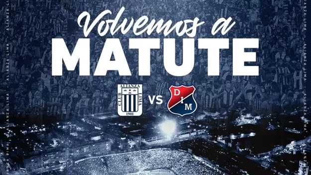 Alianza Lima confirmó que enfrentará a DIM de Colombia por la Noche Blanquiazul