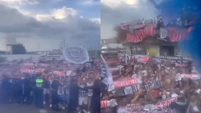 Alianza Lima: Espectacular recibimiento al equipo íntimo en Tarapoto