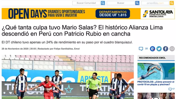 Alianza Lima descendió a Segunda División.