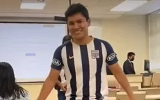 Alianza Lima: Estudiantes asisten a exposición final con camiseta blanquiazul - Noticias de tabla-posiciones
