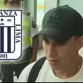 Fernando Gaibor tras llegar al Perú: &quot;Alianza Lima es un grande&quot;