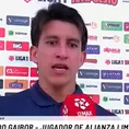 Fernando Gaibor se quejó del arbitraje tras empate de Alianza Lima: "Al otro lado ni revisan"