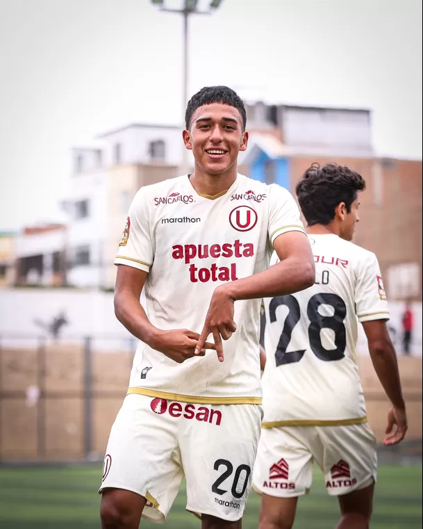 Hiroshi Mejía logró disputar Liga 3 y Copa Libertadores Sub20 con Universitario / X