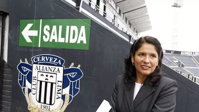 La ex administradora estuvo en Alianza Lima desde el 2012 hasta el 2015.