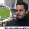 Franco Navarro duro contra el VAR tras triunfo de Alianza Lima: "No sé para qué sirve" Franco Navarro duro contra el VAR tras triunfo de Alianza Lima: "No sé para qué sirve"