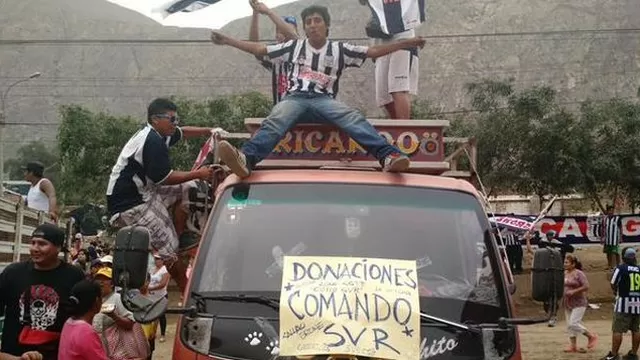 Alianza Lima: hinchas llevaron donativos a pobladores de Santa Eulalia